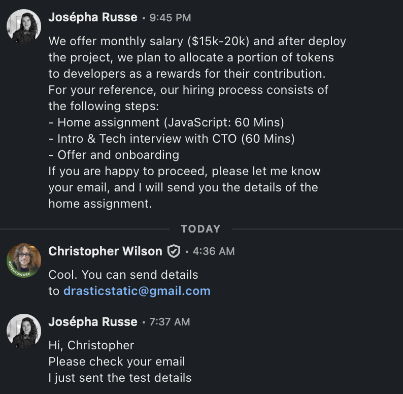 Follow-up details and next steps