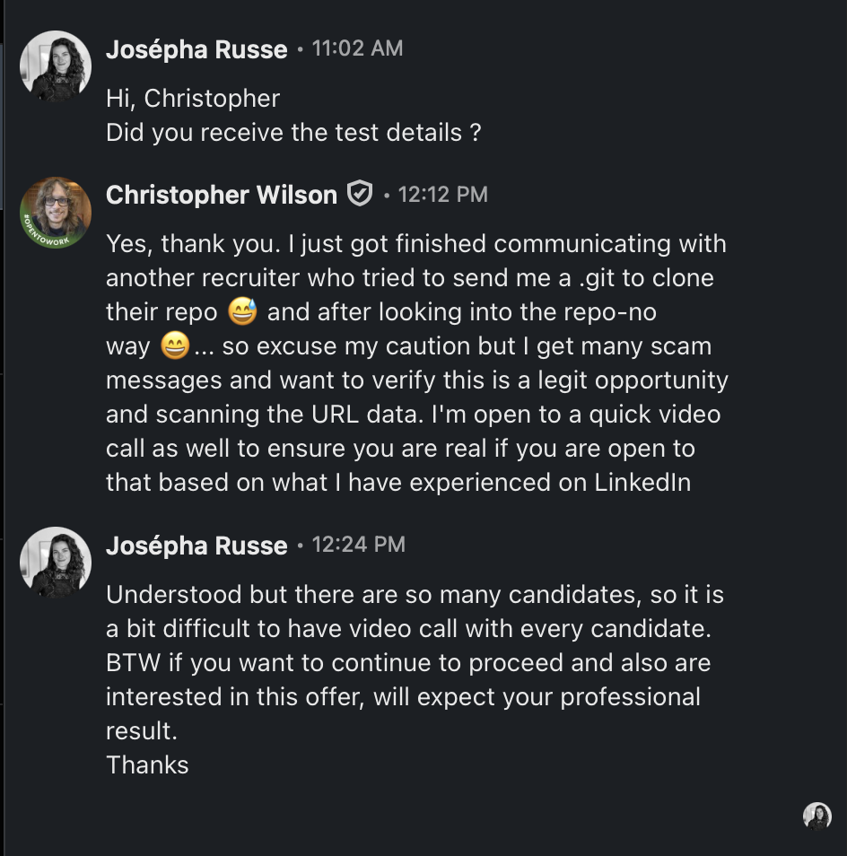Additional evidence