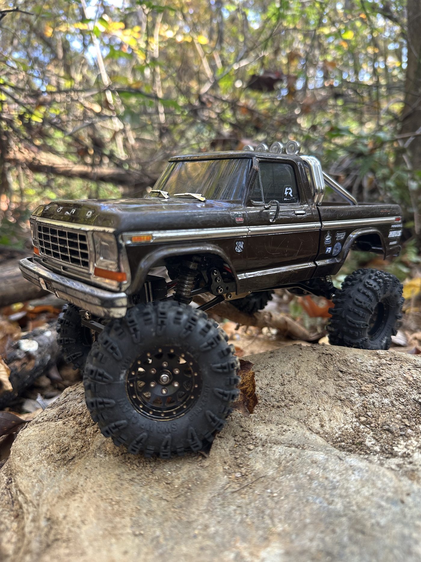 Mom's RC truck, custom build